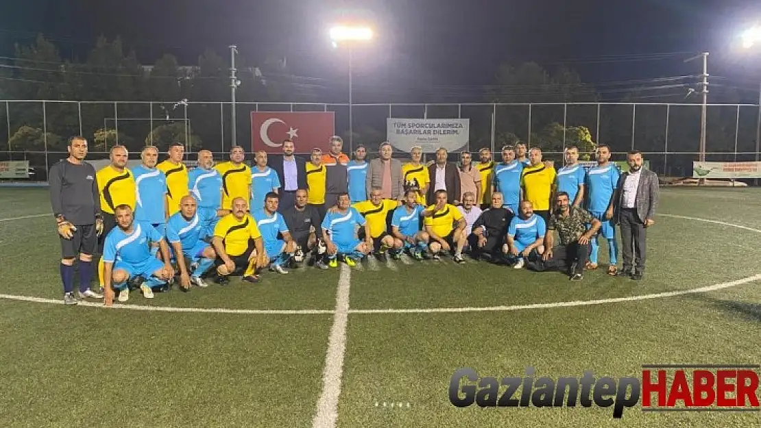 Gaziantep'te muhtarlar için futbol ligi düzenledi