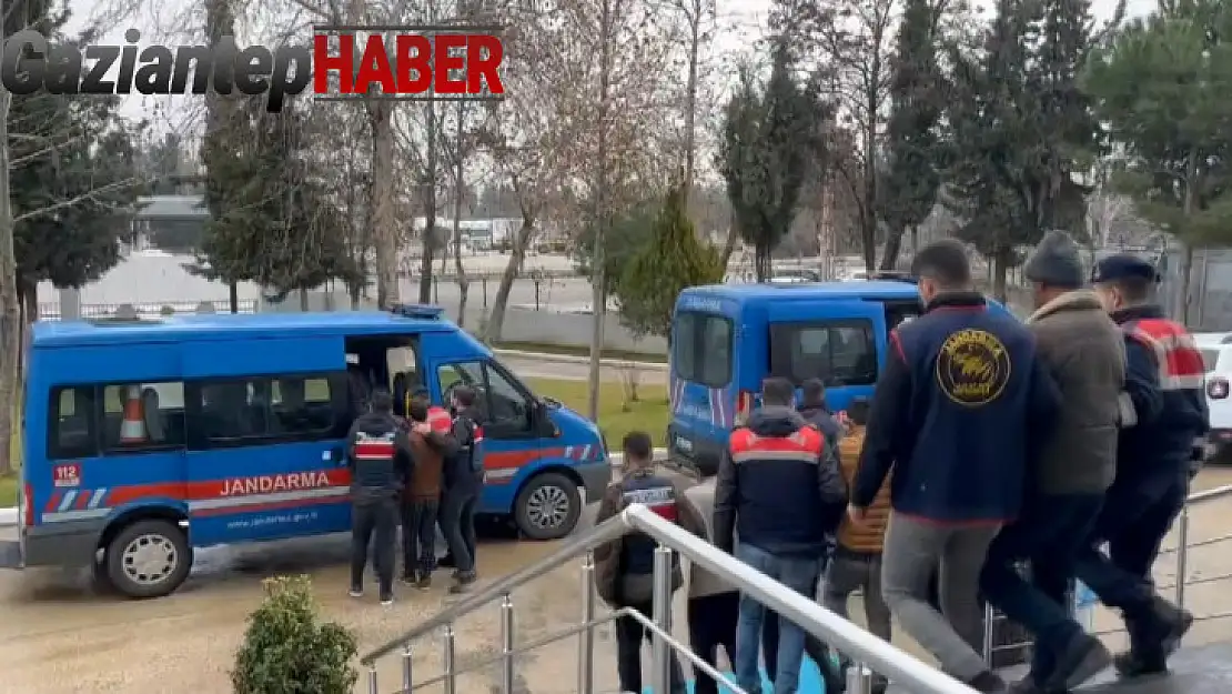Gaziantep'te nitelikli hırsızlık şüphelilerine kafes operasyonu: 9 gözaltı