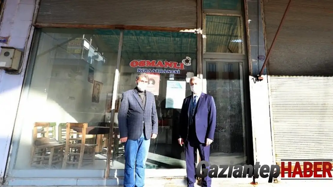 Gaziantep'te pandemi mağduru esnafa büyük destek