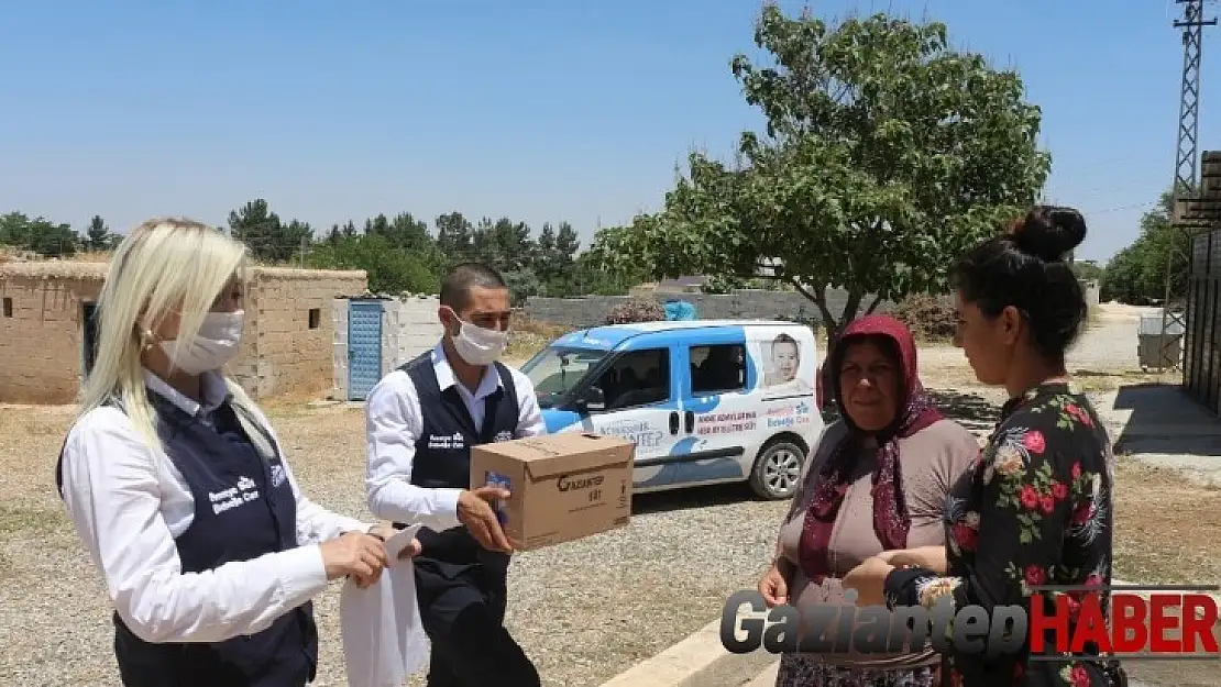 Gaziantep'te pandemi sürecinde anne adaylarına 264 bin litre süt dağıtıldı