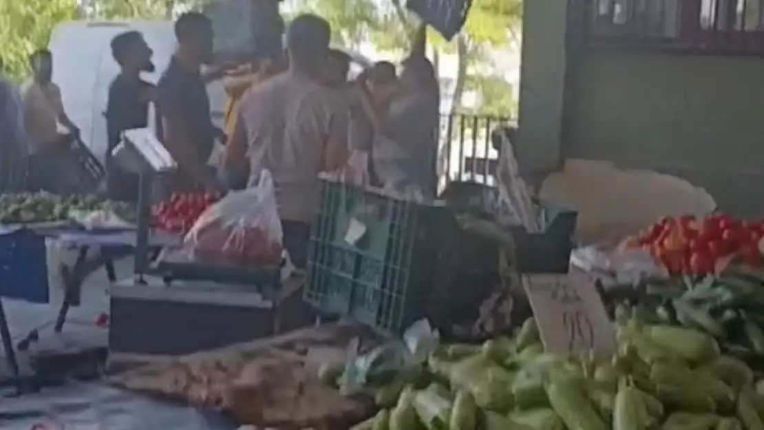 Gaziantep'te pazarcılar arasında kavga: 4 yaralı