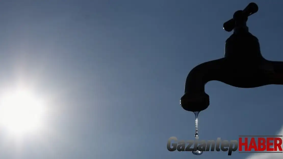 Gaziantep'te su kesintisi