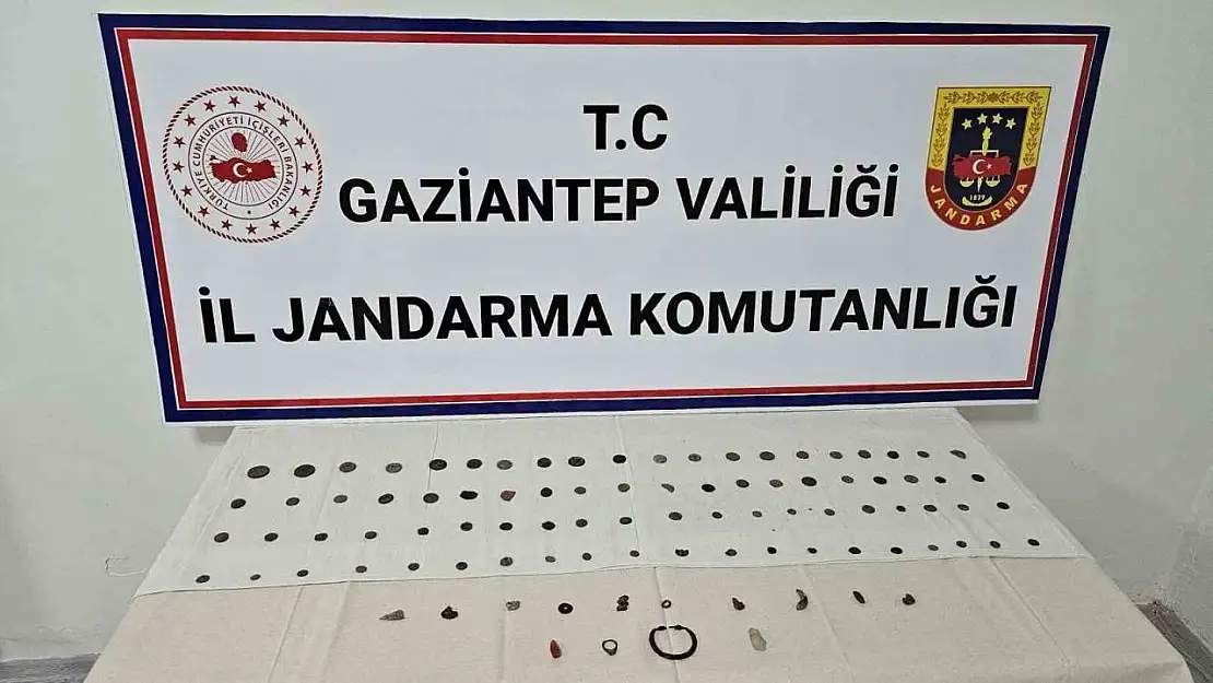 Gaziantep'te tarihi eser kaçakçılığı operasyonu: 1 gözaltı