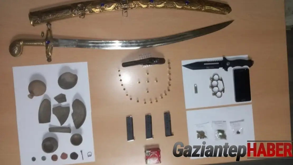 Gaziantep'te tarihi eser operasyonu