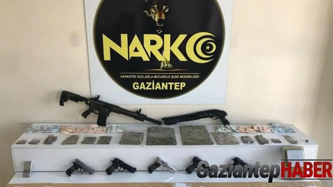 Gaziantep'te uyuşturucu operasyonu: 29 gözaltı