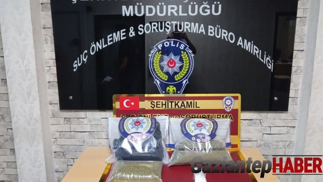 Gaziantep'te uyuşturucu operasyonu: 5 gözaltı