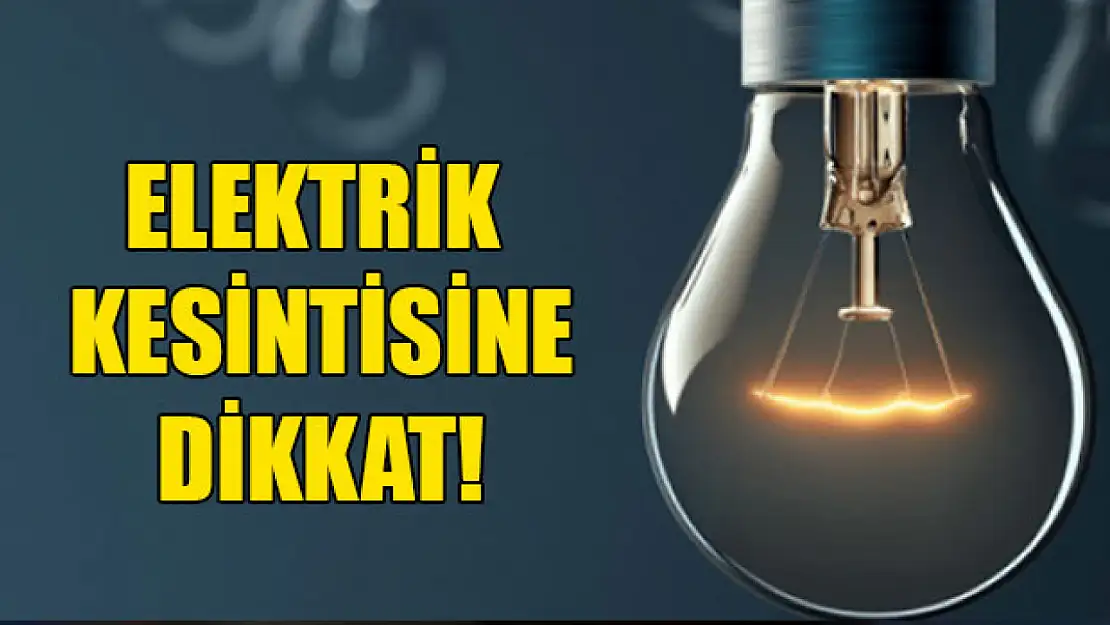 Gaziantep'te Yarın Elektrik Kesintisi Detayları