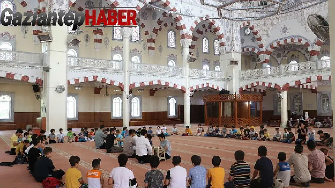 Gaziantep'te Yaz Kur'an kursları yoğun ilgi gördü