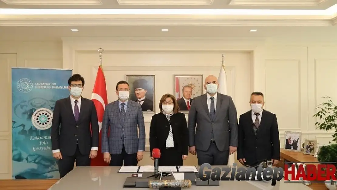 Gaziantep'te yeni yılın ilk 'akıllı' protokolünü imzaladı