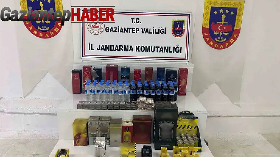 Gaziantep'te yılbaşı öncesi çok miktarda kaçak ve sahte alkol ele geçirildi