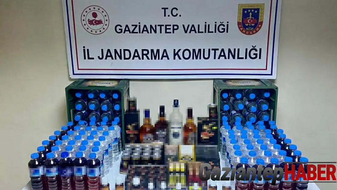 Gaziantep'te yılbaşı öncesinde sahte ve kaçak içki operasyonu: 7 gözaltı