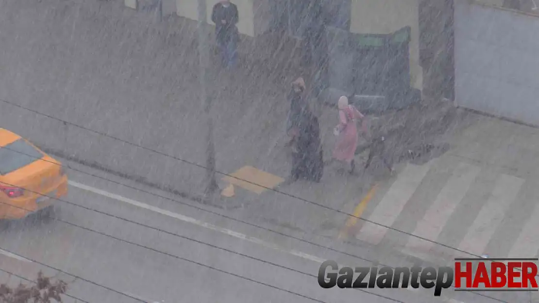 Gaziantep'te yoğun kar yağışı