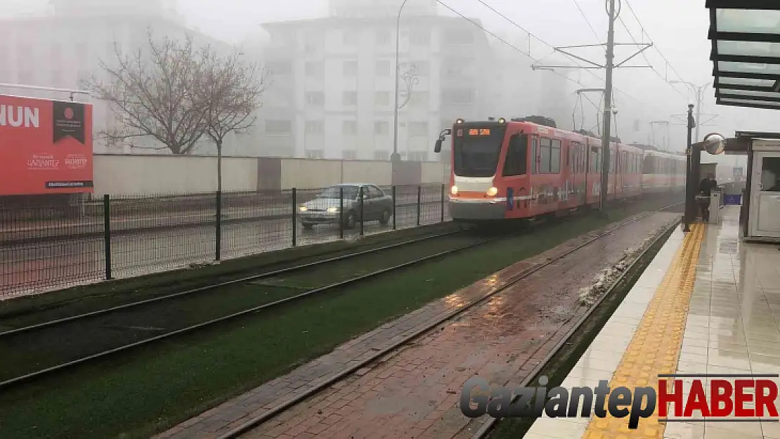 Gaziantep'te yoğun sis etkili oldu