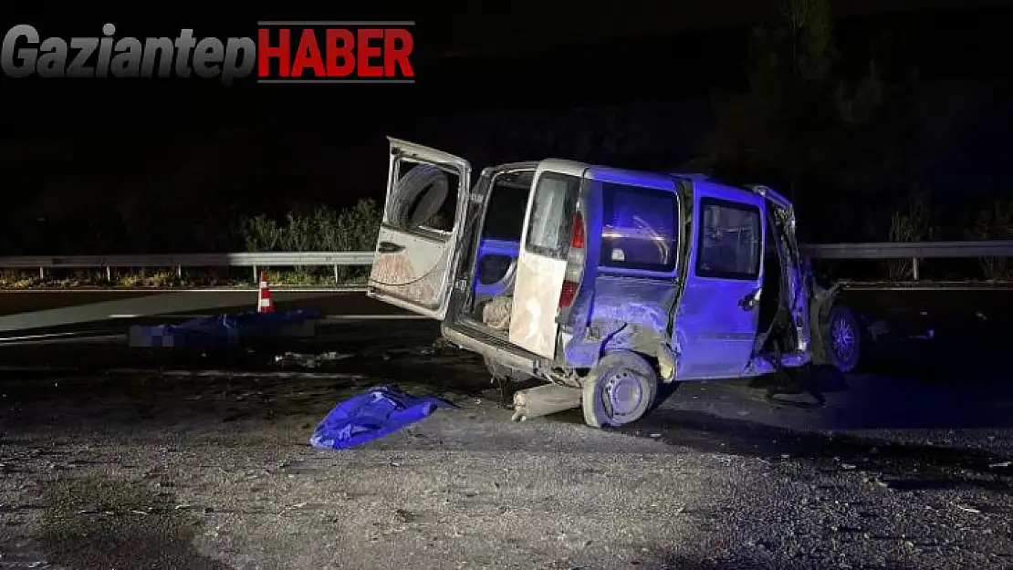 Gaziantep'te zincirleme kaza: 2 ölü, 2 ağır yaralı