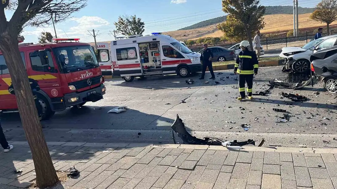 Gaziantep'te zincirleme trafik kazası: 3 yaralı