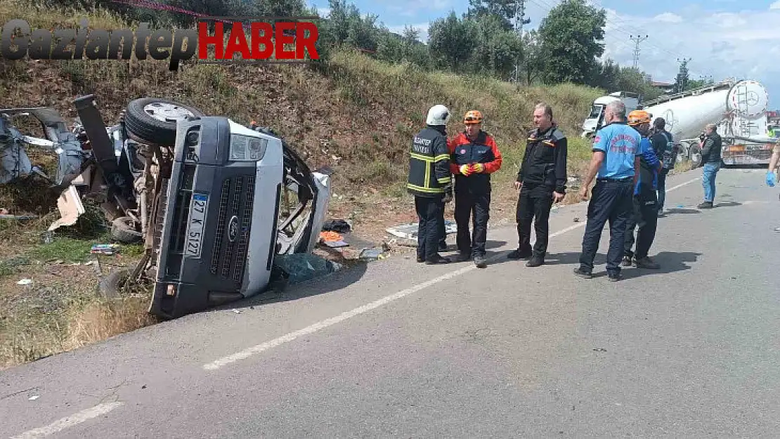 Gaziantep'teki feci kazada ölenlerin kimlikleri belirlendi