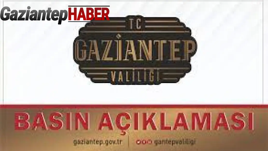 Gaziantep Valiliği: Şahinbey'deki Polis Yaralanmasında Yabancı Uyruklu Şahıs İddiaları Asılsızdır