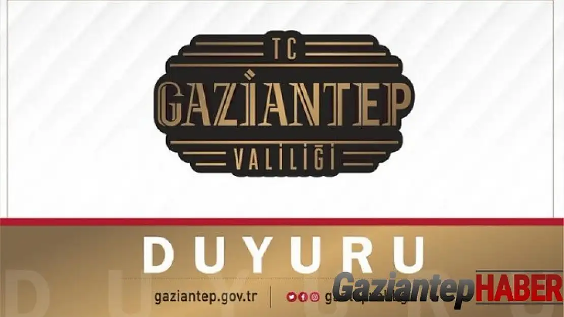 Gaziantep Valiliği yeni yasakları açıkladı