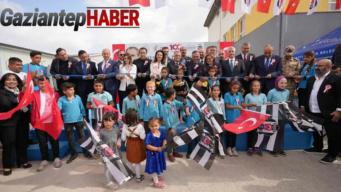 Gaziantep Valisi Çeber: 'Emeklerinden dolayı Beşiktaş Kulübü'ne teşekkür ediyoruz'