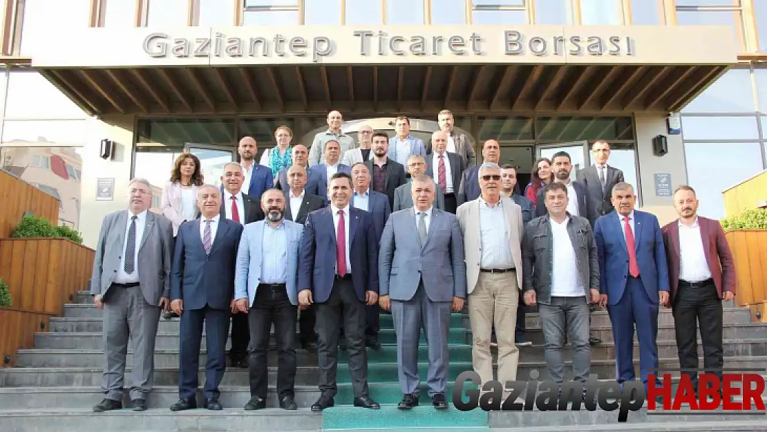 Gaziantep ve Trabzon ticaret borsalarından kardeşlik imzası