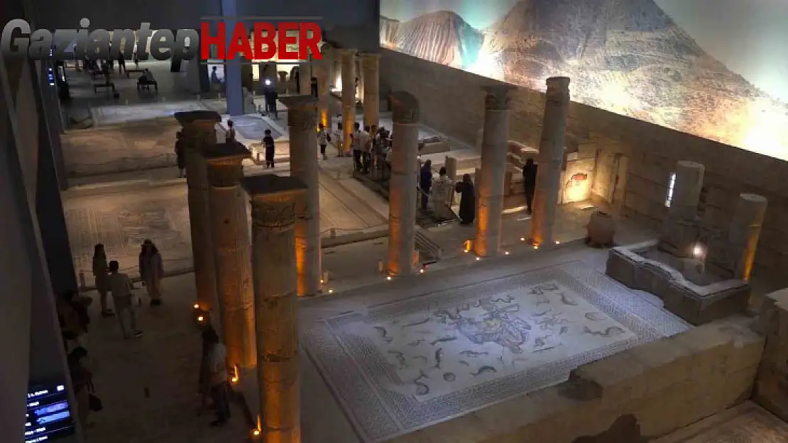 Gaziantep Zeugma Mozaik Müzesi'ne yılık ilk 7 ayında ziyaretçi akını