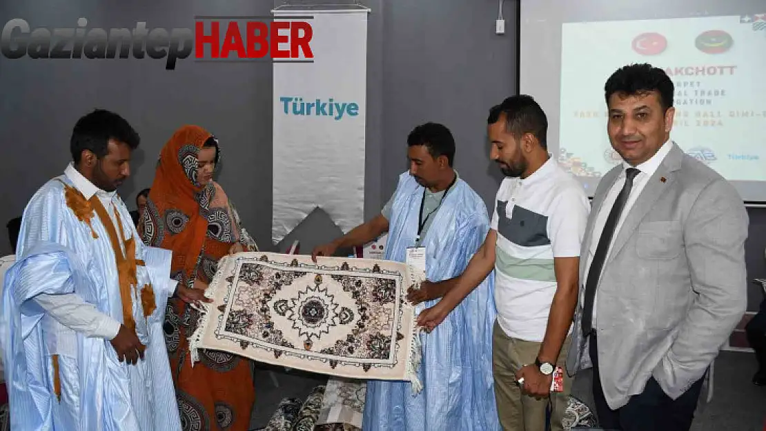 Gaziantepli Halıcılara Moritanya'da büyük ilgi