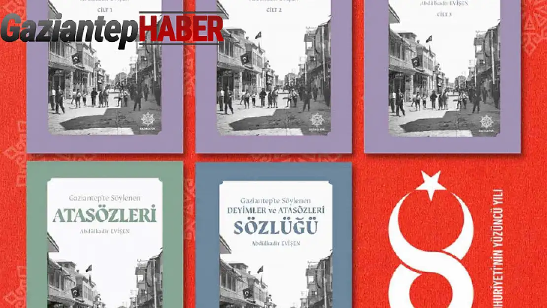 Gazikültür'den kentin kültürel mirasını yansıtan 5 ciltlik kitap