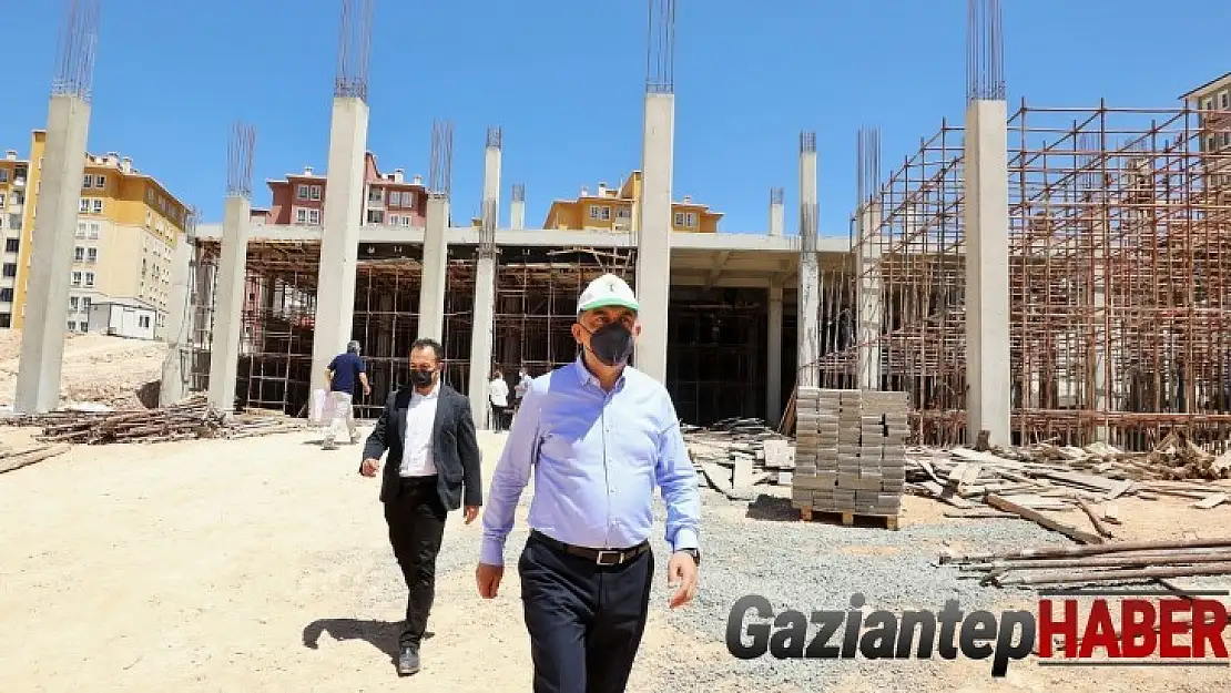 Gaziler Pazar Yeri Eylül ayında hizmete açılacak