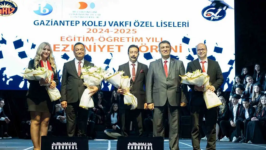 GKV Özel Liseleri Öğrencilerinin kep gururu
