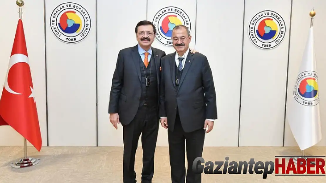 GSO'dan TOBB Başkanı Hisarcıklıoğlu'na ziyaret