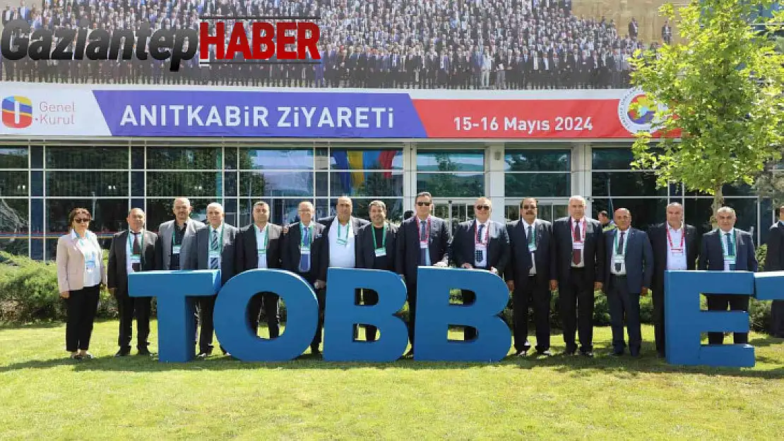 GTB heyeti TOBB 80. genel kuruluna katıldı