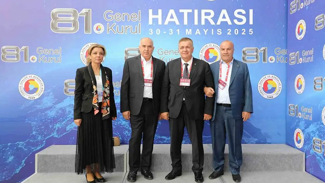 GTB Heyeti, TOBB 81. Genel Kurulu'na katıldı