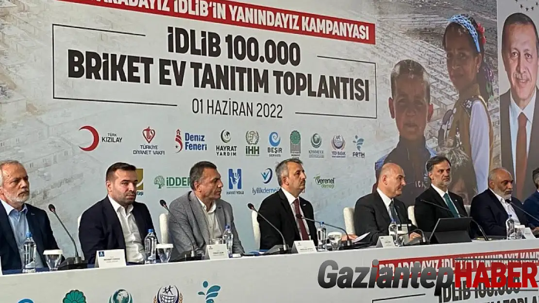 İçişleri Bakanı Soylu: '100 bin briket ev hedefine adım atıyoruz'