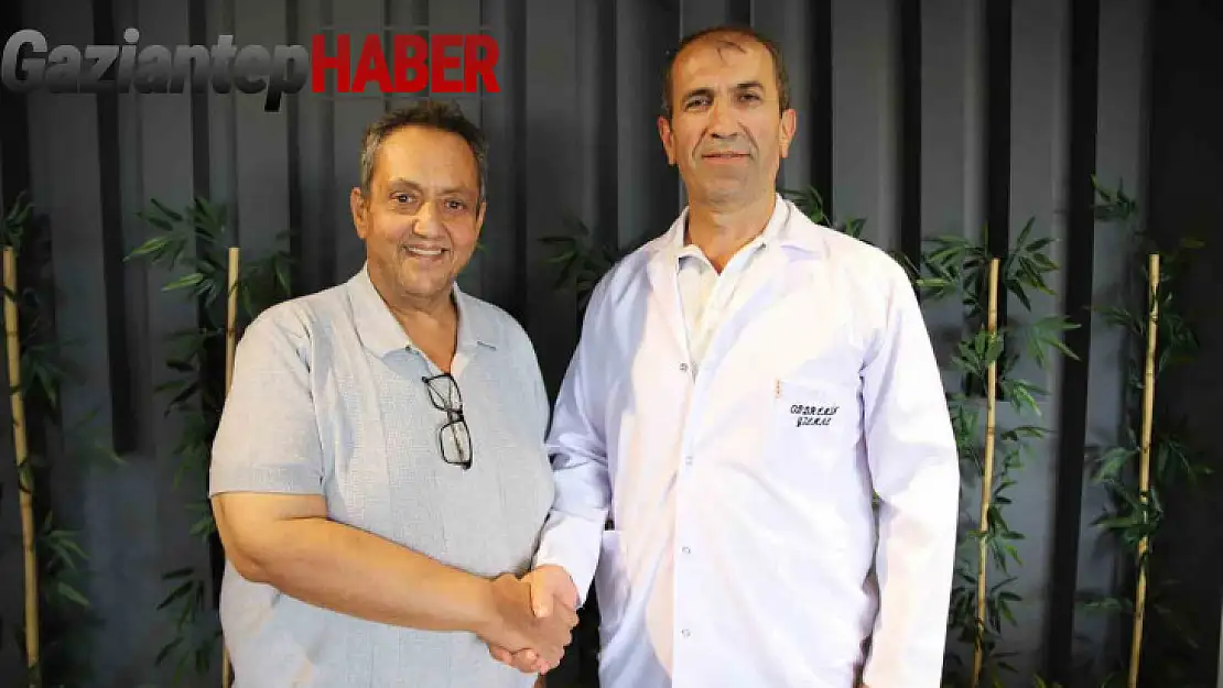 İngiltere'den gelen Obezite hastası Gaziantep'te şifa buldu