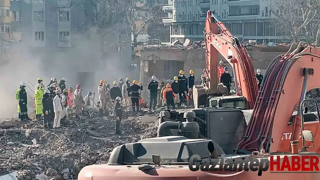 İslahiye'de arama-kurtarma çalışmaları 9'uncu gününde