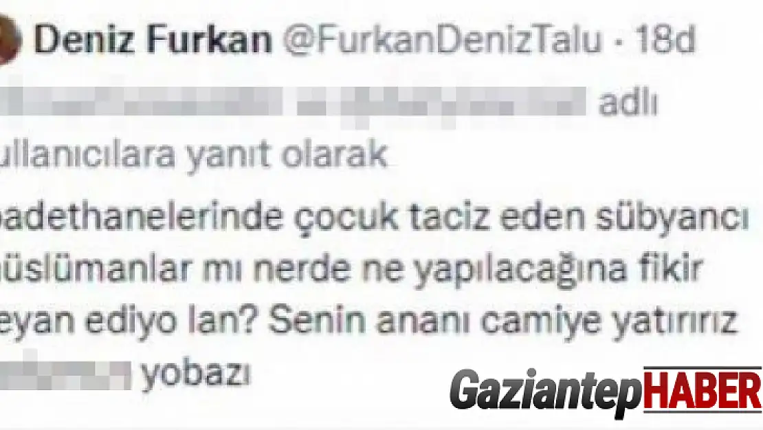 İslam dinine hakaret şahıs hakkında savcılıktan açıklama