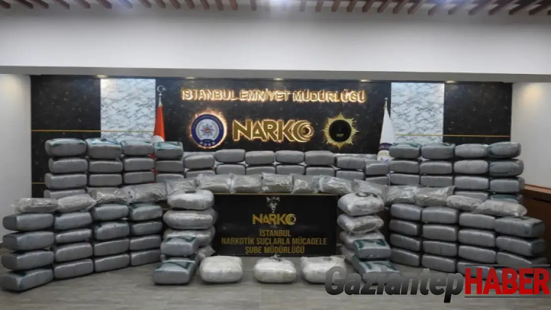 İstanbul'da yarım tonun üzerinde uyuşturucu ele geçirildi