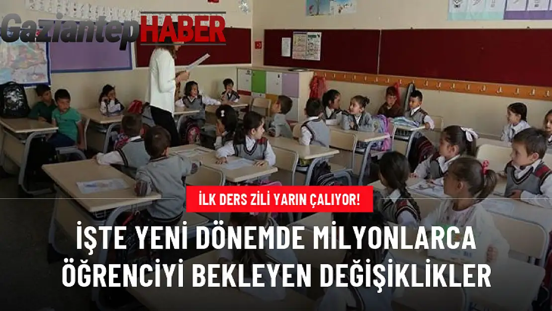 İşte Yeni Dönemde Milyonlarca Öğrenciyi Bekleyen Değişiklikler...