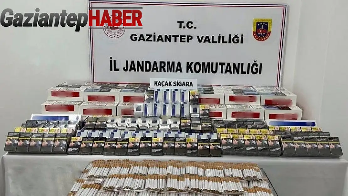 Jandarmadan 660 bin TL değerinde kaçak sigara operasyonu: 20 şahıs yakalandı