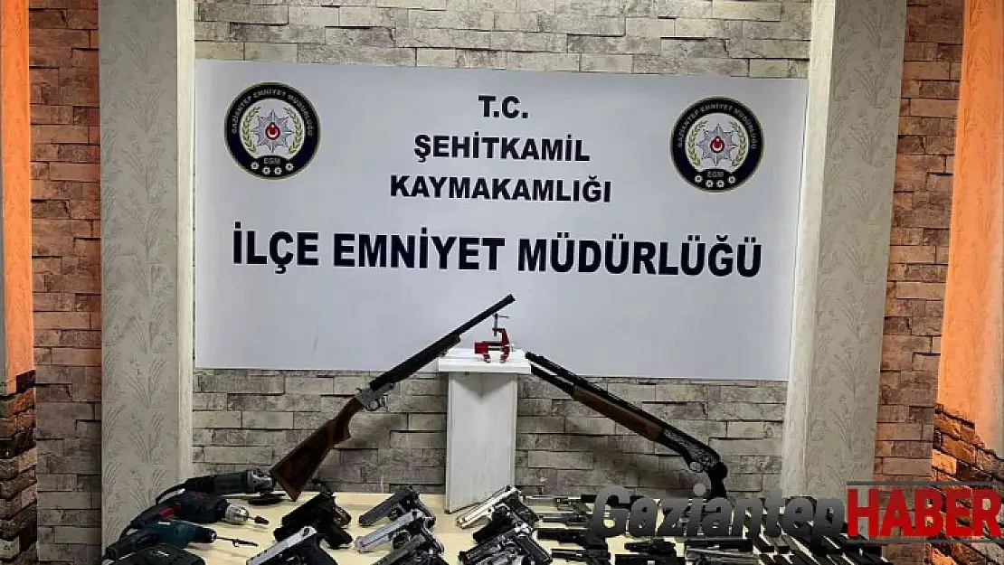 Kaçak silah imalathanesine baskın