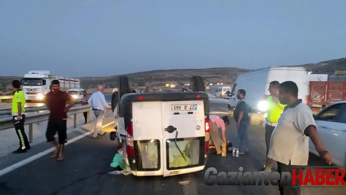 Kahramanmaraş-Gaziantep yolunda trafik kazası: 6 yaralı