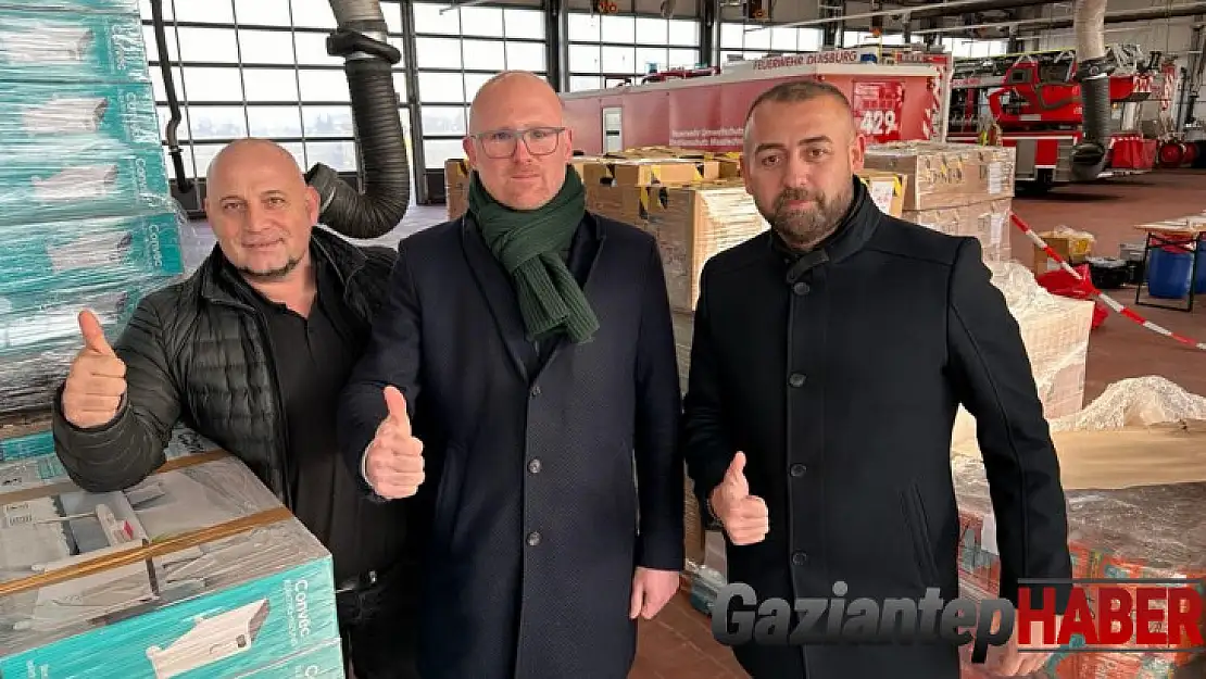 Kardeş şehirlerden Gaziantep'e nakdi ve ayni yardım desteği