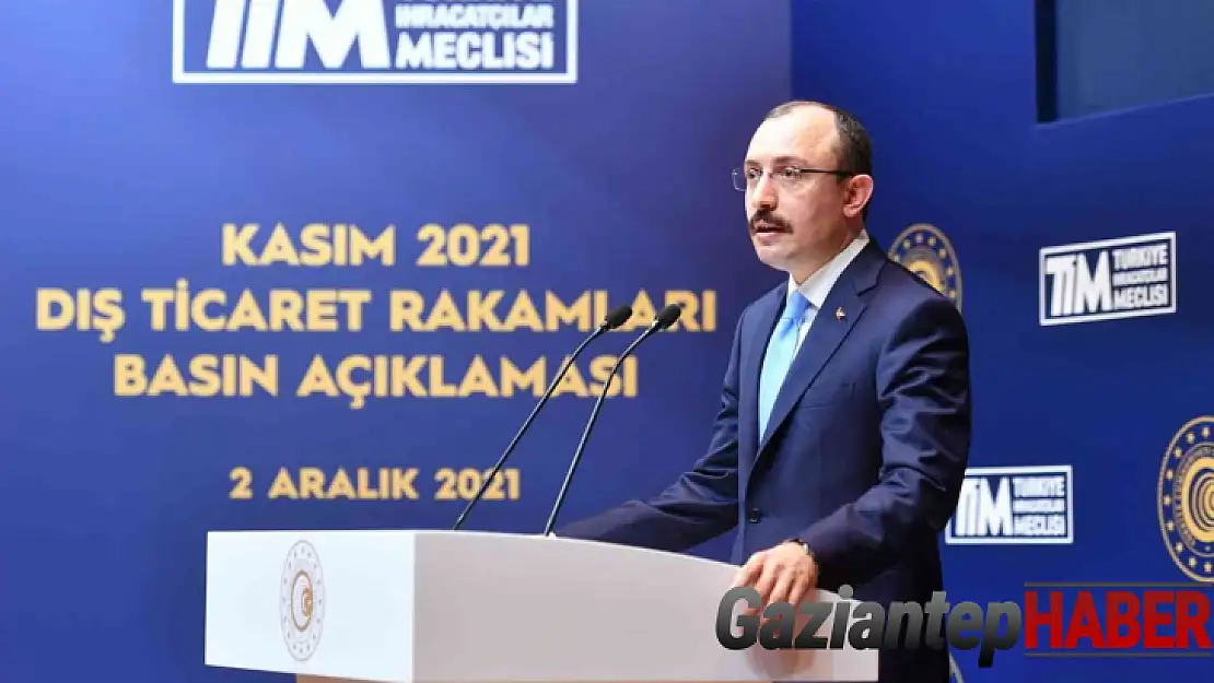 Kasımda 21,5 milyar dolarlık ihracatla cumhuriyet tarihinin rekoru kırıldı