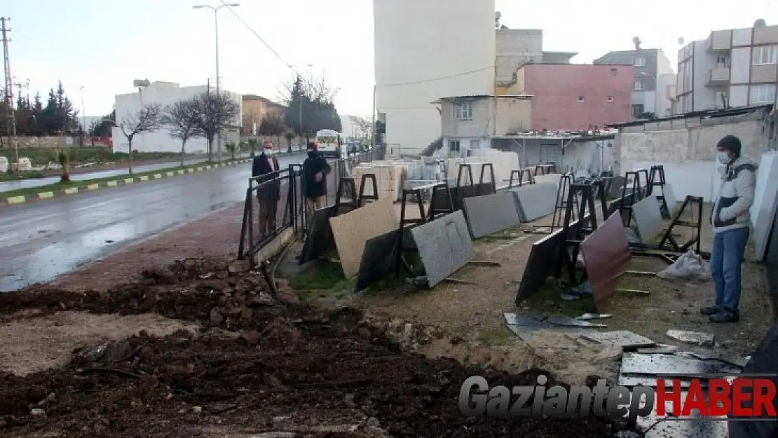 Kilis'te roket paniği