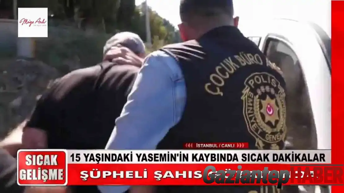 Kız çocuğunu kaçırdığı iddia edilen adam canlı yayında gözaltına alındı