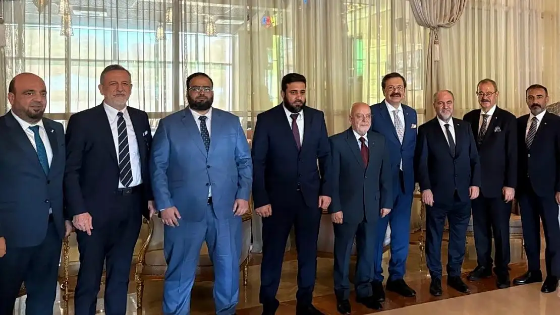 Konukoğlu ve Yıldırım, Suriye ekonomik iş birliği görüşmelerine katıldı