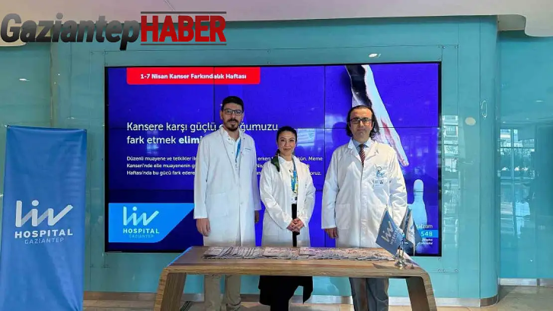 Liv Hospital Gaziantep'ten Kanser Haftası etkinliği