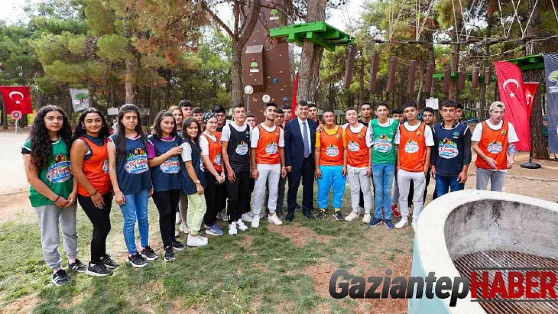 Macera parkurları 25 binin üzerinde öğrenciyi ağırladı