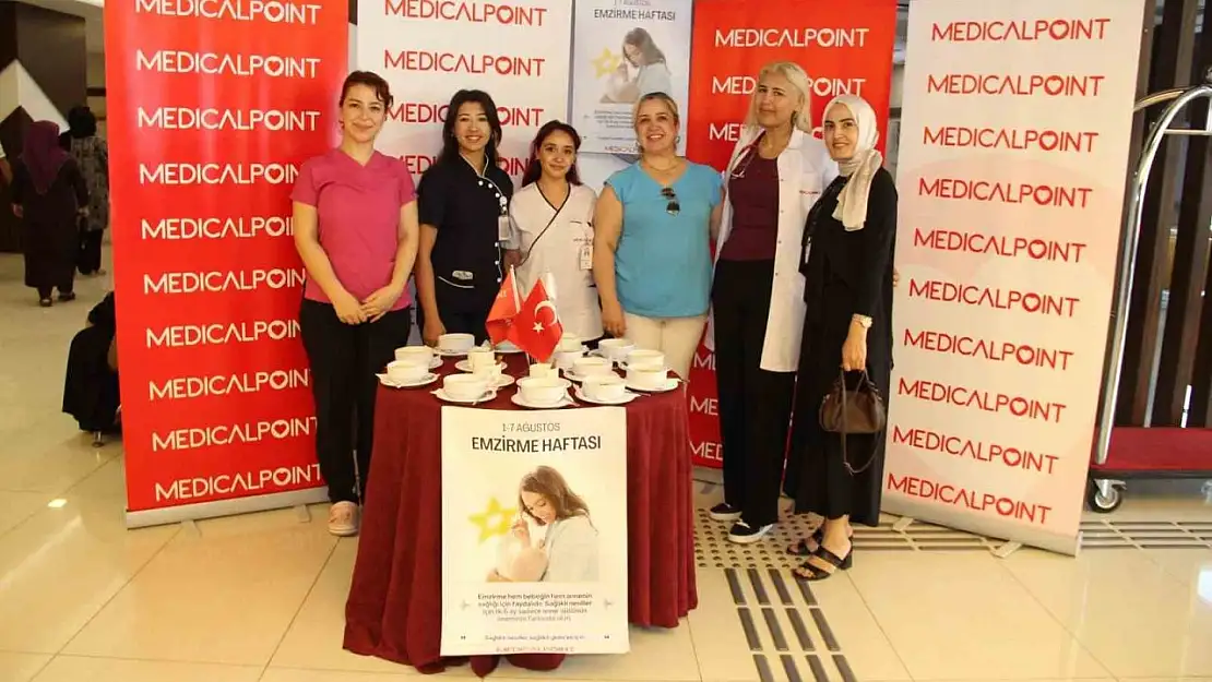 Medical Point Gaziantep Hastanesi'nde anne sütünün önemine dikkat çekildi