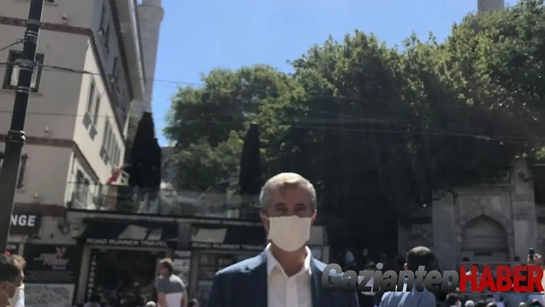 Mehmet Tahmazoğlu'ndan Ayasofya paylaşımı